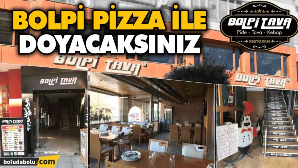 BOLPİ PİZZA İLE DOYACAKSINIZ BOLPİ PİZZA İLE DOYACAKSINIZ