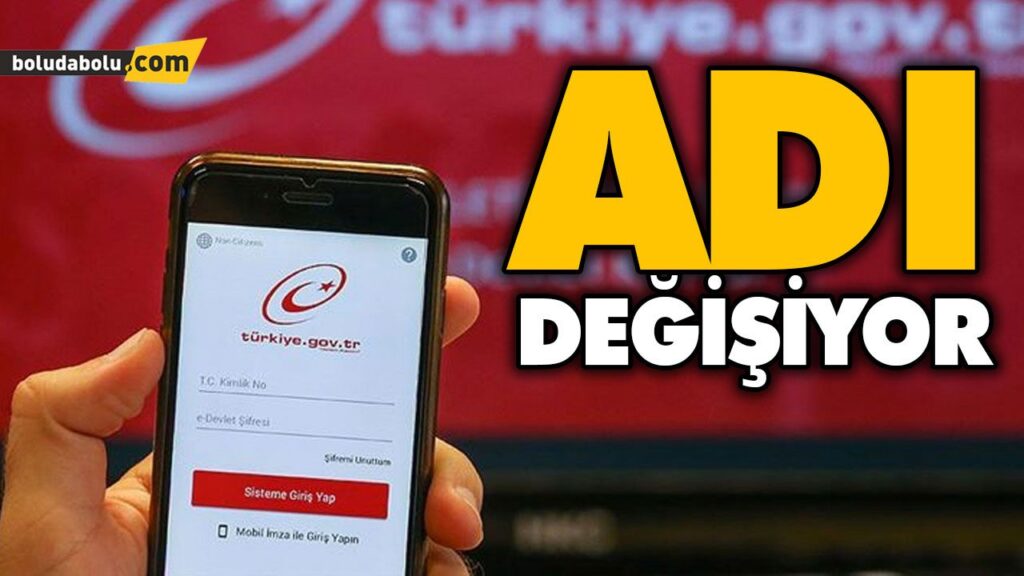 ADI DEĞİŞİYOR ADI DEĞİŞİYOR