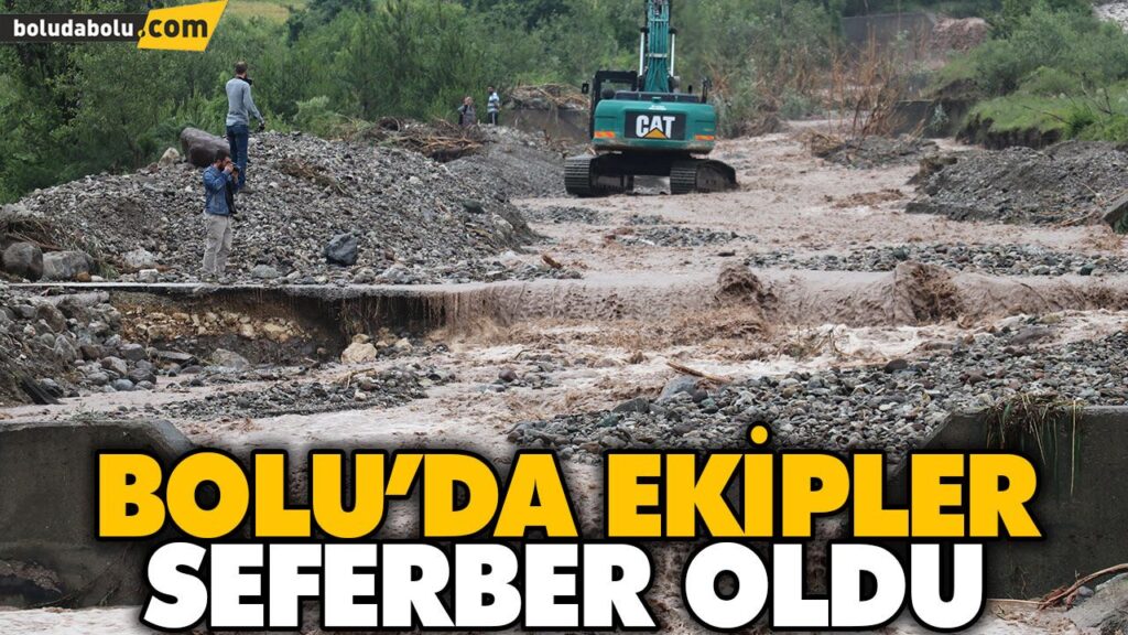 EKİPLER SEFERBER OLDU EKİPLER SEFERBER OLDU