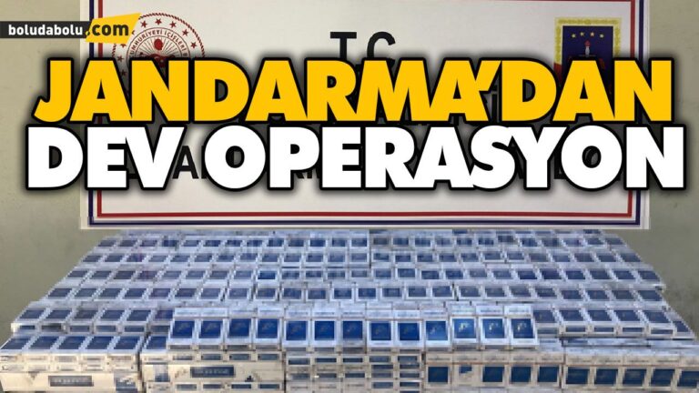 YOLCU OTOBÜSÜNDE BİN 670 PAKET KAÇAK SİGARA YAKALANDI