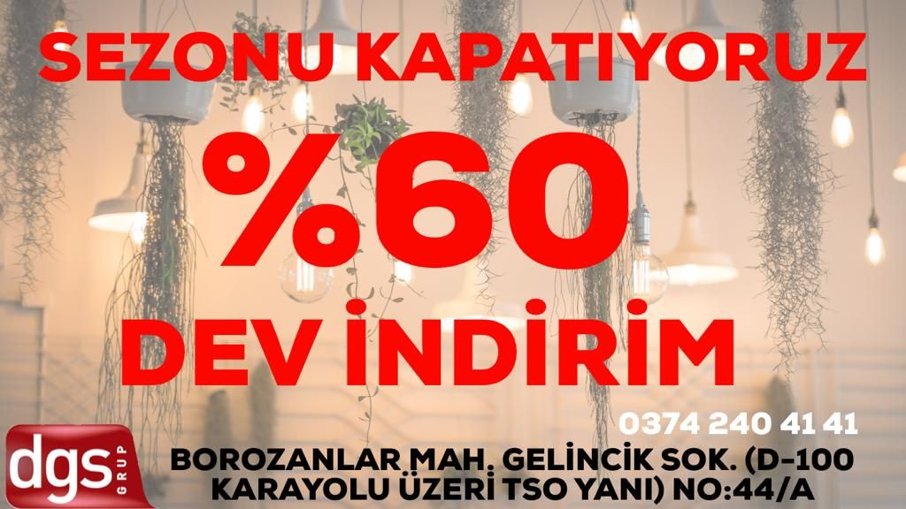 DGS ELEKTRİKTE %60 İNDİRİM SİZLERLE DGS ELEKTRİKTE %60 İNDİRİM SİZLERLE