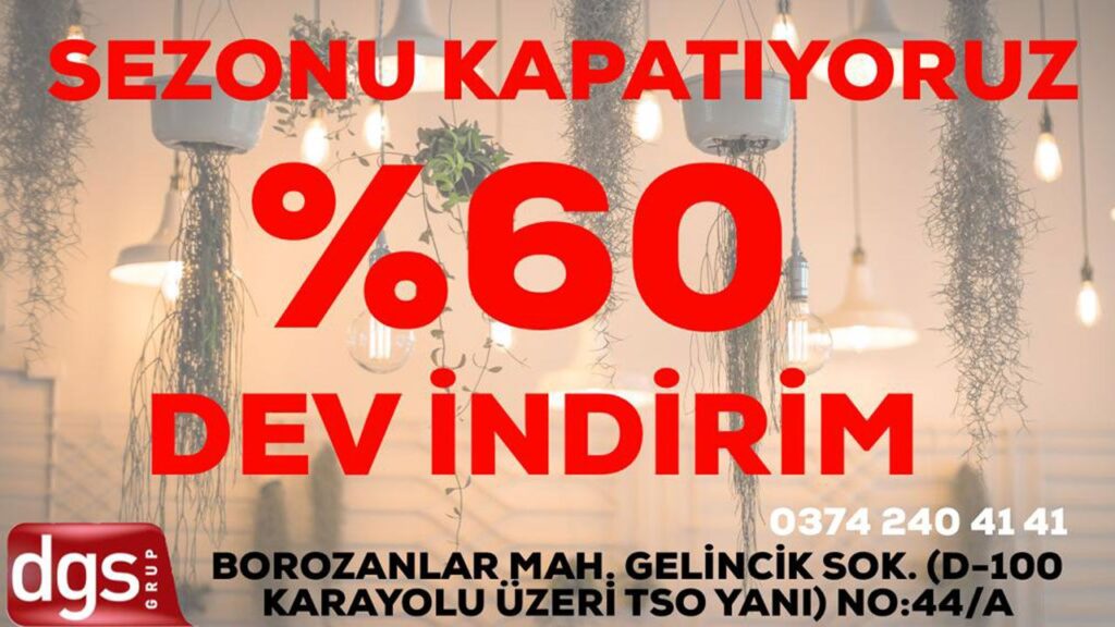 DGS ELEKTRİKTE %60 İNDİRİM SİZLERLE DGS ELEKTRİKTE %60 İNDİRİM SİZLERLE