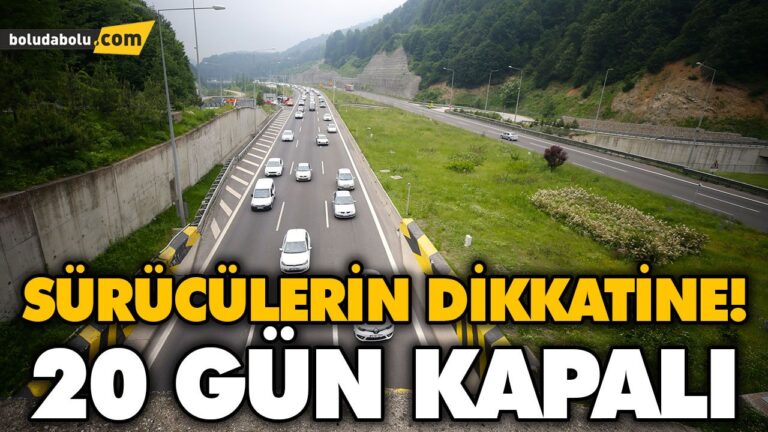SÜRÜCÜLERİN DİKKATİNE!