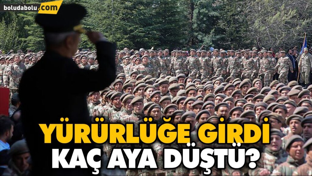 Yeni Askerlik sistemi yürürlüğe girdi Yeni Askerlik sistemi yürürlüğe girdi