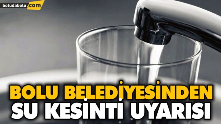 SULAR KESİLECEK