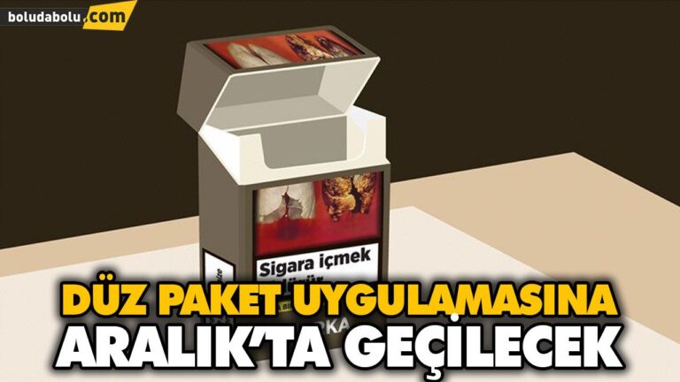DÜZ PAKET UYGULAMASINA ARALIK’TA GEÇİLECEK