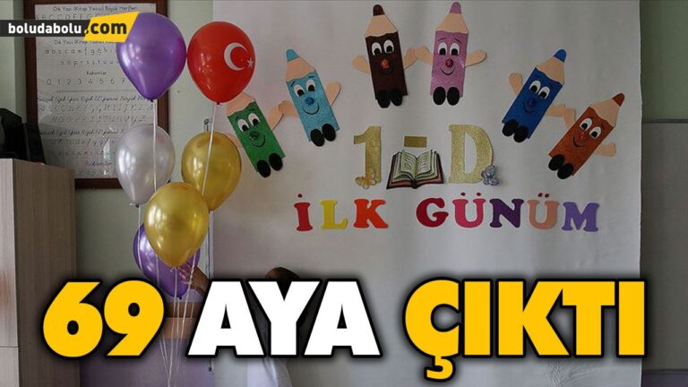 İLKOKULA BAŞLAMA YAŞI 69 AYA ÇIKTI