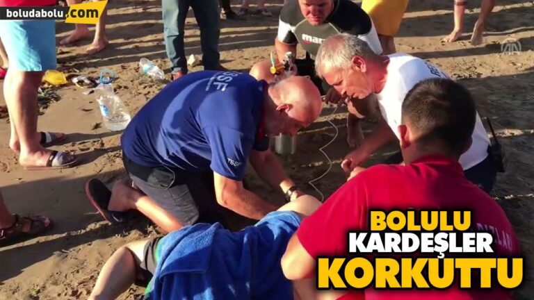 BOLULU KARDEŞLER KORKUTTU