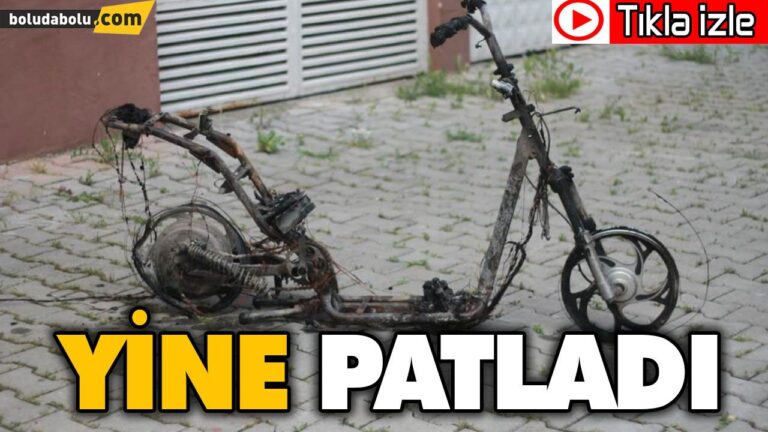 YİNE PATLADI