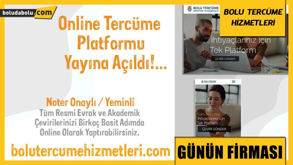 BOLU TERCÜME HİZMETLERİ GÜNÜN FİRMASI BOLU TERCÜME HİZMETLERİ GÜNÜN FİRMASI