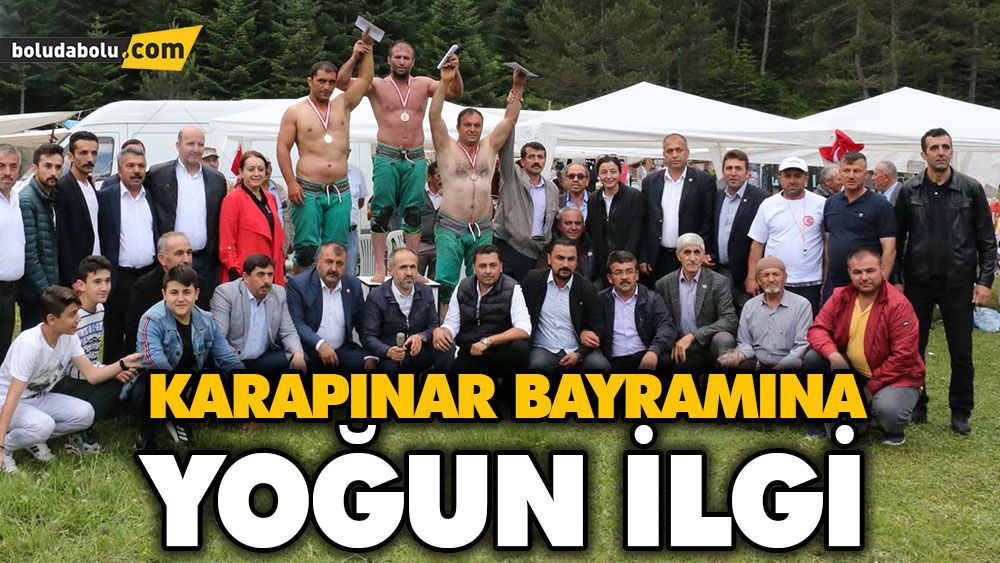 KARAPINAR BAYRAMINA YOĞUN İLGİ KARAPINAR BAYRAMINA YOĞUN İLGİ