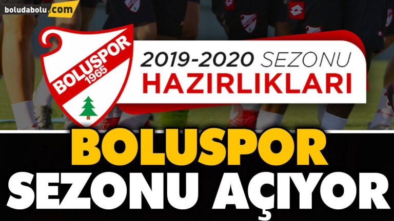 BOLUSPOR SEZONU AÇIYOR