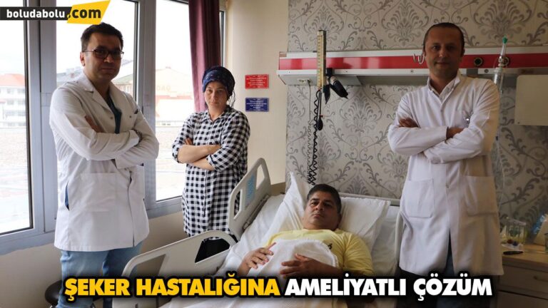 ŞEKER HASTALIĞINA AMELİYATLI ÇÖZÜM