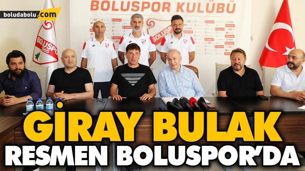 GİRAY BULAK RESMEN BOLUSPOR’DA