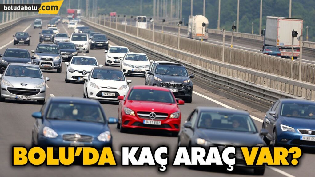 BOLU’DA KAÇ ARAÇ VAR? BOLU’DA KAÇ ARAÇ VAR?