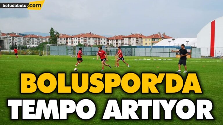 BOLUSPOR’DA TEMPO ARTIYOR
