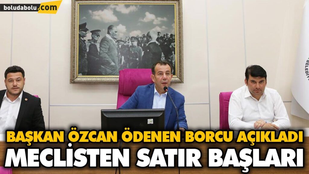 BOLU BELEDİYESİ’NDE 3 AYDA NE KADAR BORÇ ÖDENDİ? BOLU BELEDİYESİ’NDE 3 AYDA NE KADAR BORÇ ÖDENDİ?