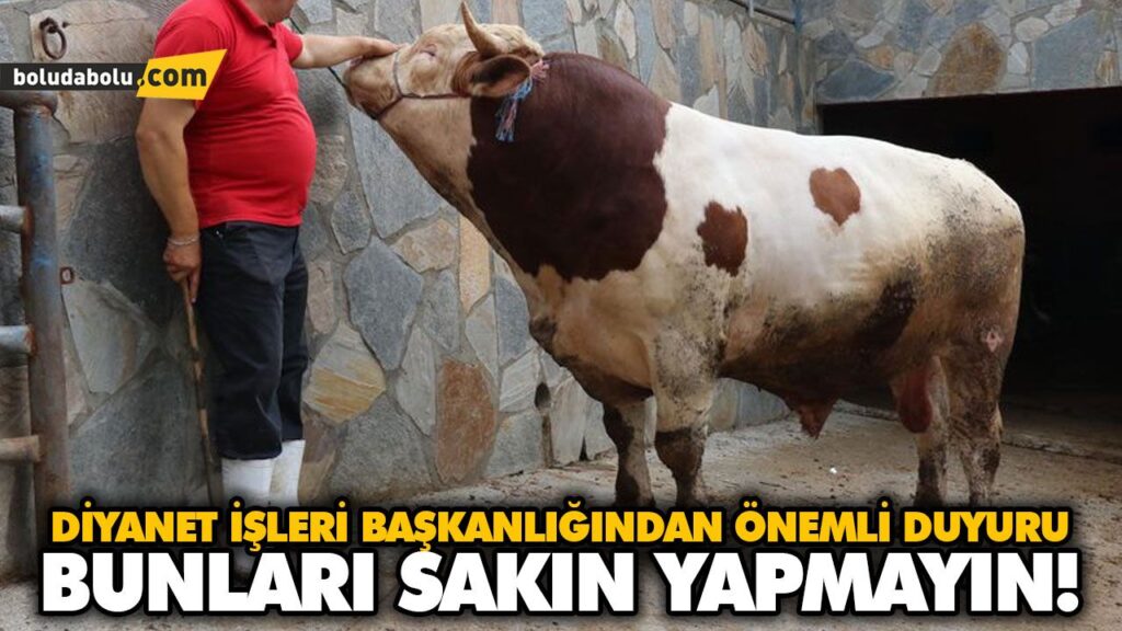 BUNLARI SAKIN YAPMAYIN! BUNLARI SAKIN YAPMAYIN!