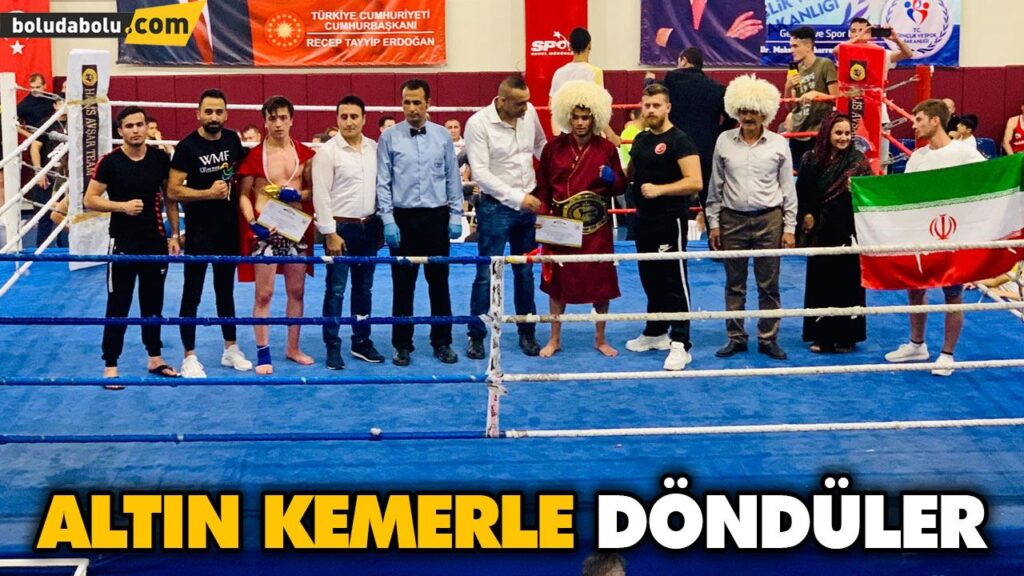 MUAYTHAI TAKIMINDAN ALTIN KEMER