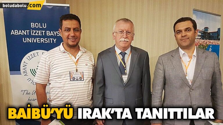 BAİBÜ, IRAK’TA DÜZENLENEN FUARA KATILDI