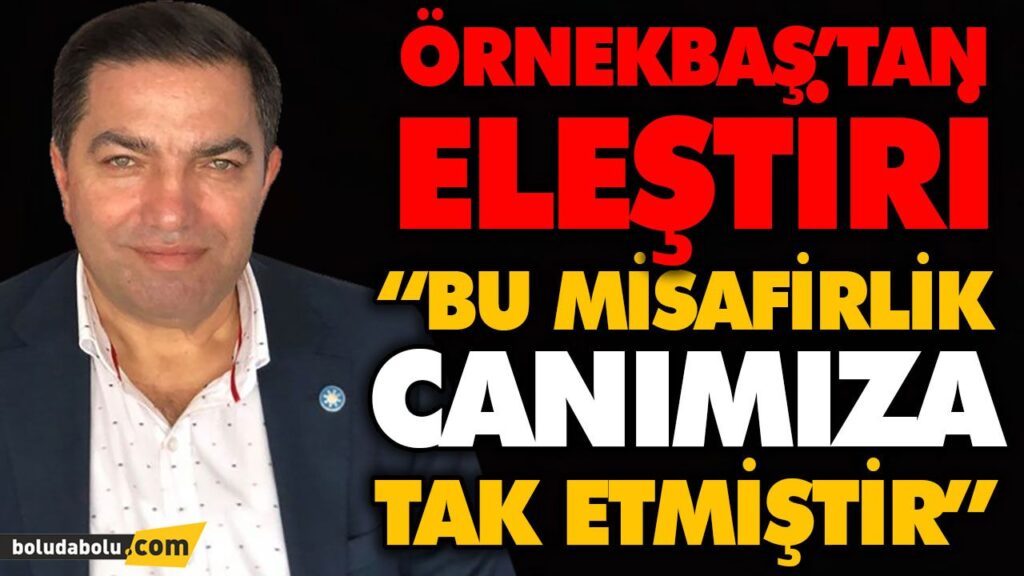 “BOLU HALKI BOLU’DA YAŞAYAMAZ HALE GELMİŞTİR” “BOLU HALKI BOLU’DA YAŞAYAMAZ HALE GELMİŞTİR”