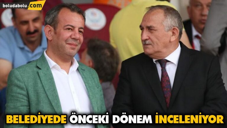 BELEDİYEDE ÖNCEKİ DÖNEM İNCELENİYOR