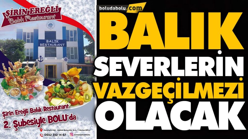 BALIK SEVERLERİN VAZGEÇİLMEZİ OLACAK BALIK SEVERLERİN VAZGEÇİLMEZİ OLACAK