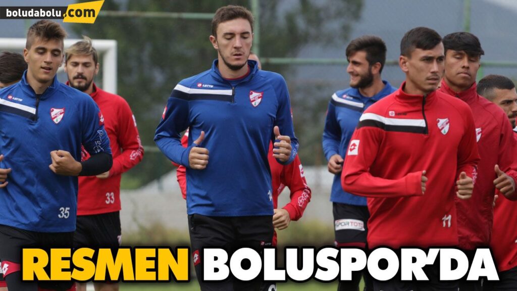 RESMEN BOLUSPOR’DA RESMEN BOLUSPOR’DA