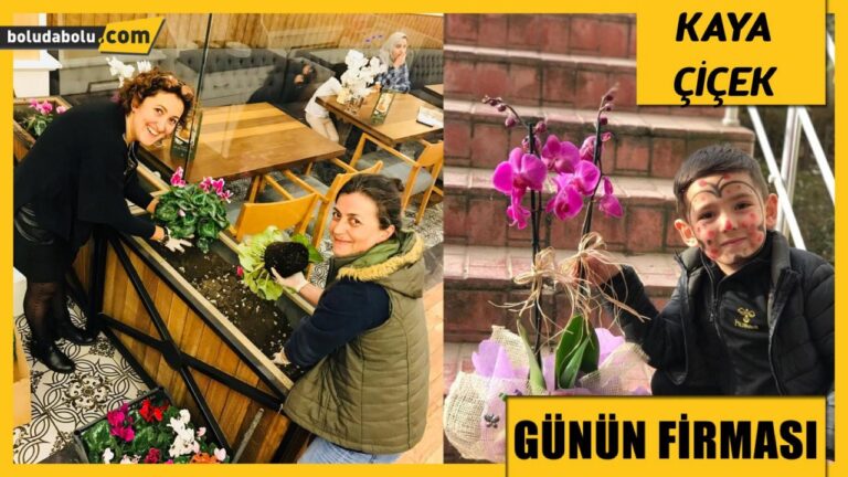 KAYA ÇİÇEK EVİ GÜNÜN FİRMASI