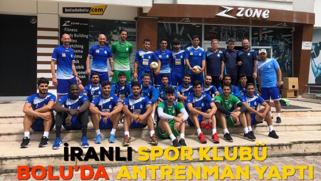 İRANLI SPOR KULÜBÜ BOLU’DA ANTRENMAN YAPTI İRANLI SPOR KULÜBÜ BOLU’DA ANTRENMAN YAPTI