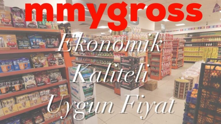 MMYGROSS SUPERMARKET UYGUN FİYATA KALİTELİ HİZMET VERMEYE DEVAM EDİYOR