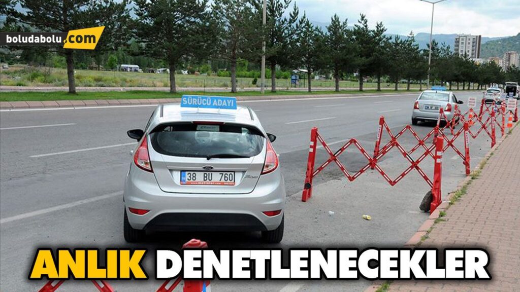 EHLİYET SINAVLARINA ‘E-TRAFİK’ İLE ANLIK DENETİM EHLİYET SINAVLARINA ‘E-TRAFİK’ İLE ANLIK DENETİM