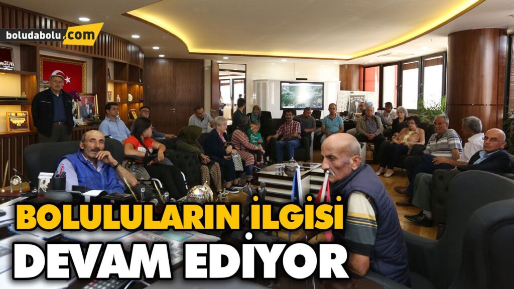 HALK GÜNÜNE BOLULULARIN İLGİSİ DEVAM EDİYOR HALK GÜNÜNE BOLULULARIN İLGİSİ DEVAM EDİYOR