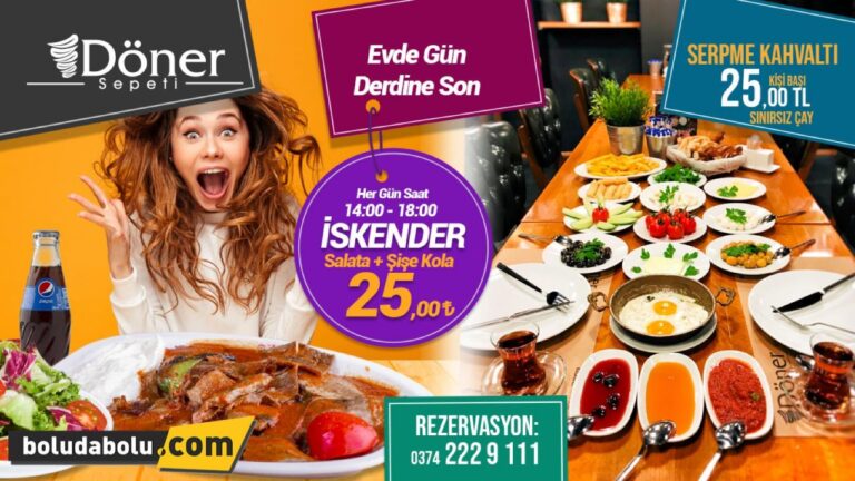 DÖNER SEPETİNDEN ÇOK LEZZETLİ KAMPANYA