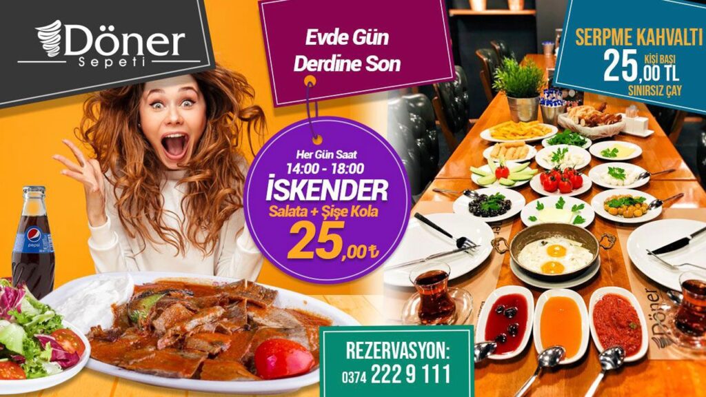 DÖNER SEPETİ İKİ LEZZETLİ KAMPANYA İLE MİSAFİRLERİNİ BEKLİYOR DÖNER SEPETİ İKİ LEZZETLİ KAMPANYA İLE MİSAFİRLERİNİ BEKLİYOR