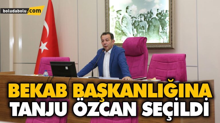 BEKAB BAŞKANLIĞINA TANJU ÖZCAN SEÇİLDİ