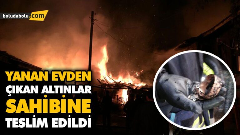BOLU BELEDİYESİ İTFAİYE ERLERİNDEN ALKIŞLANACAK HAREKET