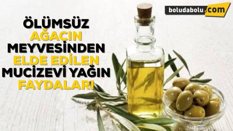 Zeytinyağının Mucizevi Faydaları