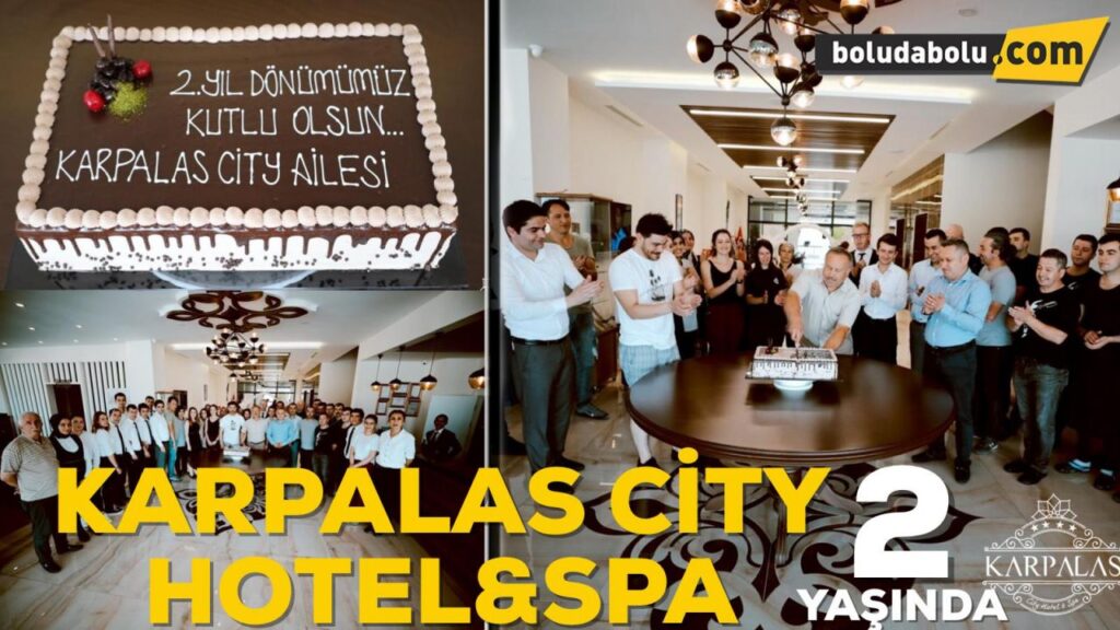 KARPALAS CİTY HOTEL&SPA 2 YAŞINDA KARPALAS CİTY HOTEL&SPA 2 YAŞINDA