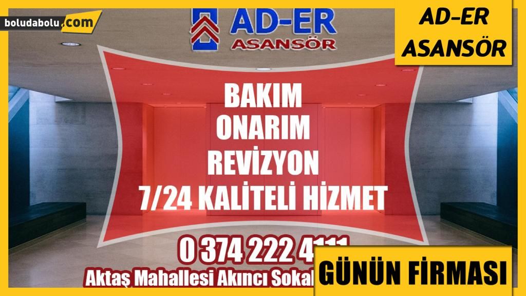 AD-ER ASANSÖR GÜNÜN FİRMASI AD-ER ASANSÖR GÜNÜN FİRMASI