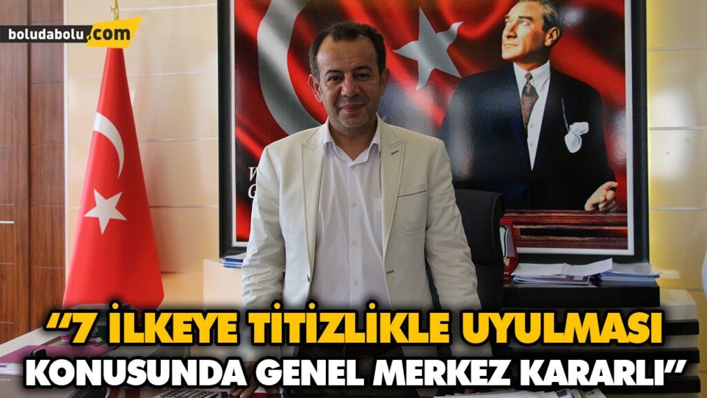 “7 İLKEYE TİTİZLİKLE UYULMASI KONUSUNDA GENEL MERKEZ KARARLI” “7 İLKEYE TİTİZLİKLE UYULMASI KONUSUNDA GENEL MERKEZ KARARLI”