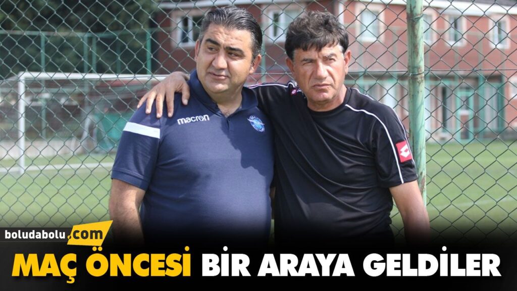 MAÇ ÖNCESİ BİR ARAYA GELDİLER MAÇ ÖNCESİ BİR ARAYA GELDİLER