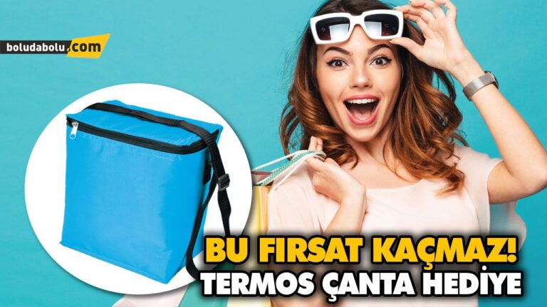 14 BURDA ALIŞVERİŞLERİ TERMOS ÇANTA HEDİYELİ
