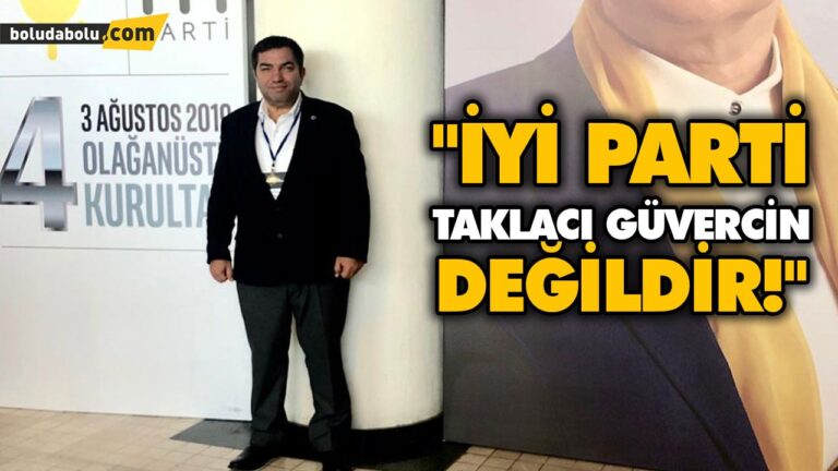 “İYİ PARTİ TAKLACI GÜVERCİN DEĞİLDİR! “