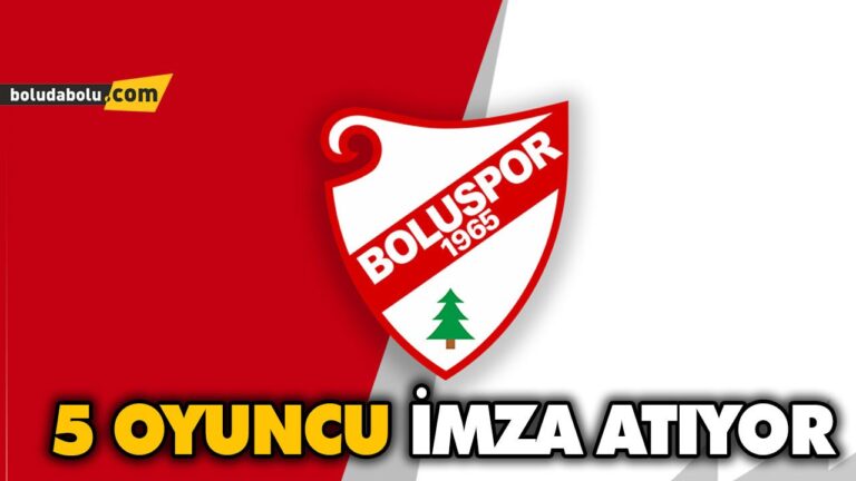 5 OYUNCU İMZA ATIYOR