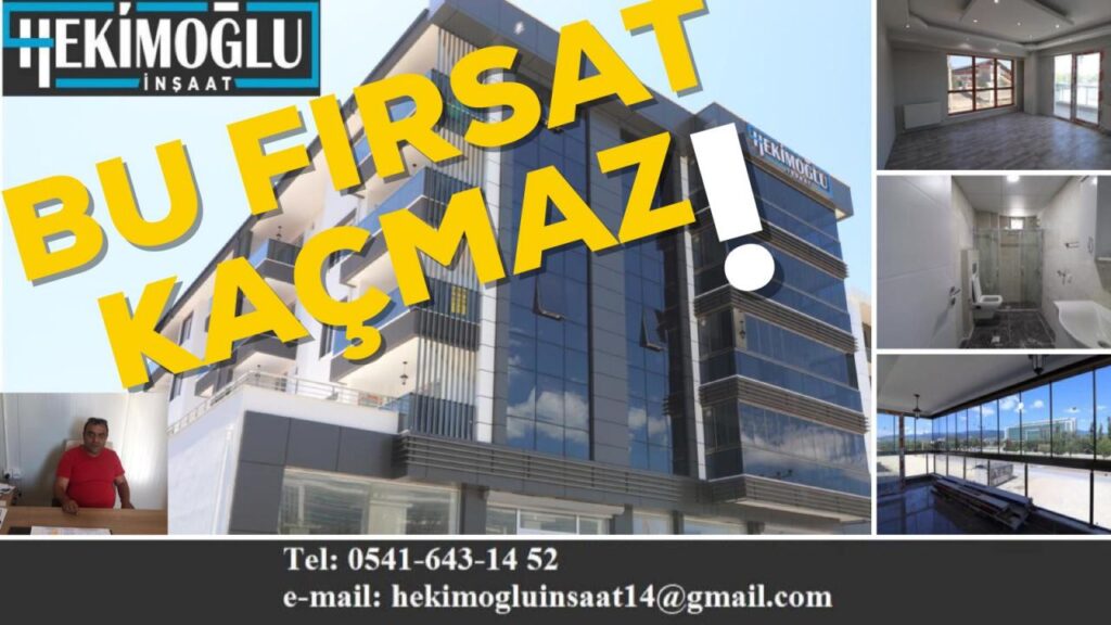 Hekimoğlu İnşaat’tan Uygun Fiyatlı İş Yerleri Hekimoğlu İnşaat’tan Uygun Fiyatlı İş Yerleri
