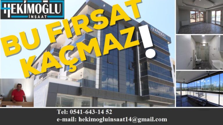 Hekimoğlu İnşaat’tan Uygun Fiyatlı İş Yerleri