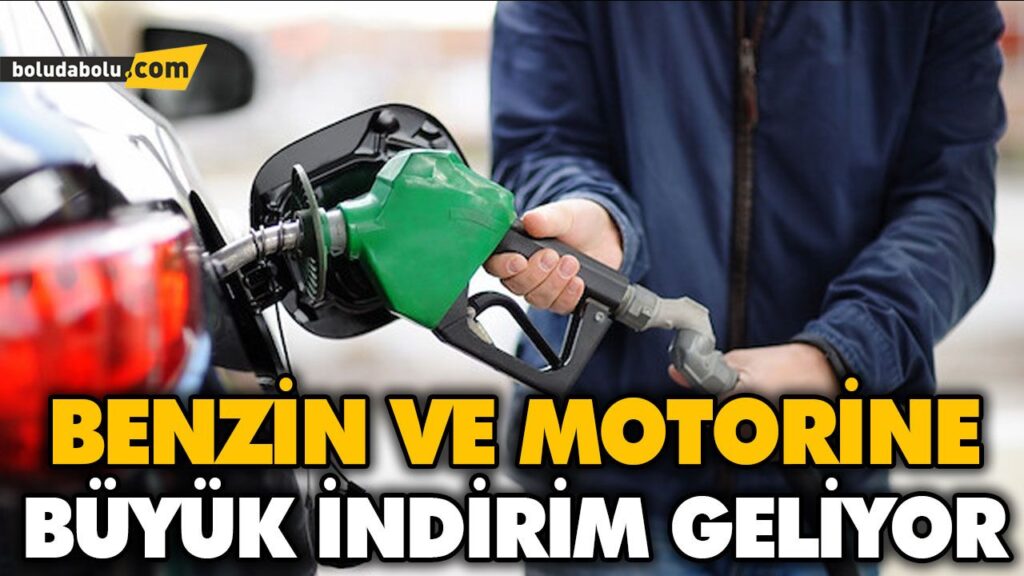 BENZİN VE MOTORİNE BÜYÜK İNDİRİM GELİYOR BENZİN VE MOTORİNE BÜYÜK İNDİRİM GELİYOR