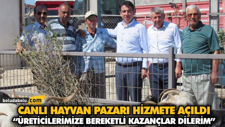 “ÜRETİCİLERİMİZE BEREKETLİ KAZANÇLAR DİLERİM”