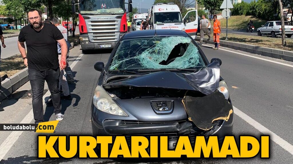OTOMOBİLİN ÇARPTIĞI YAYA HAYATINI KAYBETTİ OTOMOBİLİN ÇARPTIĞI YAYA HAYATINI KAYBETTİ